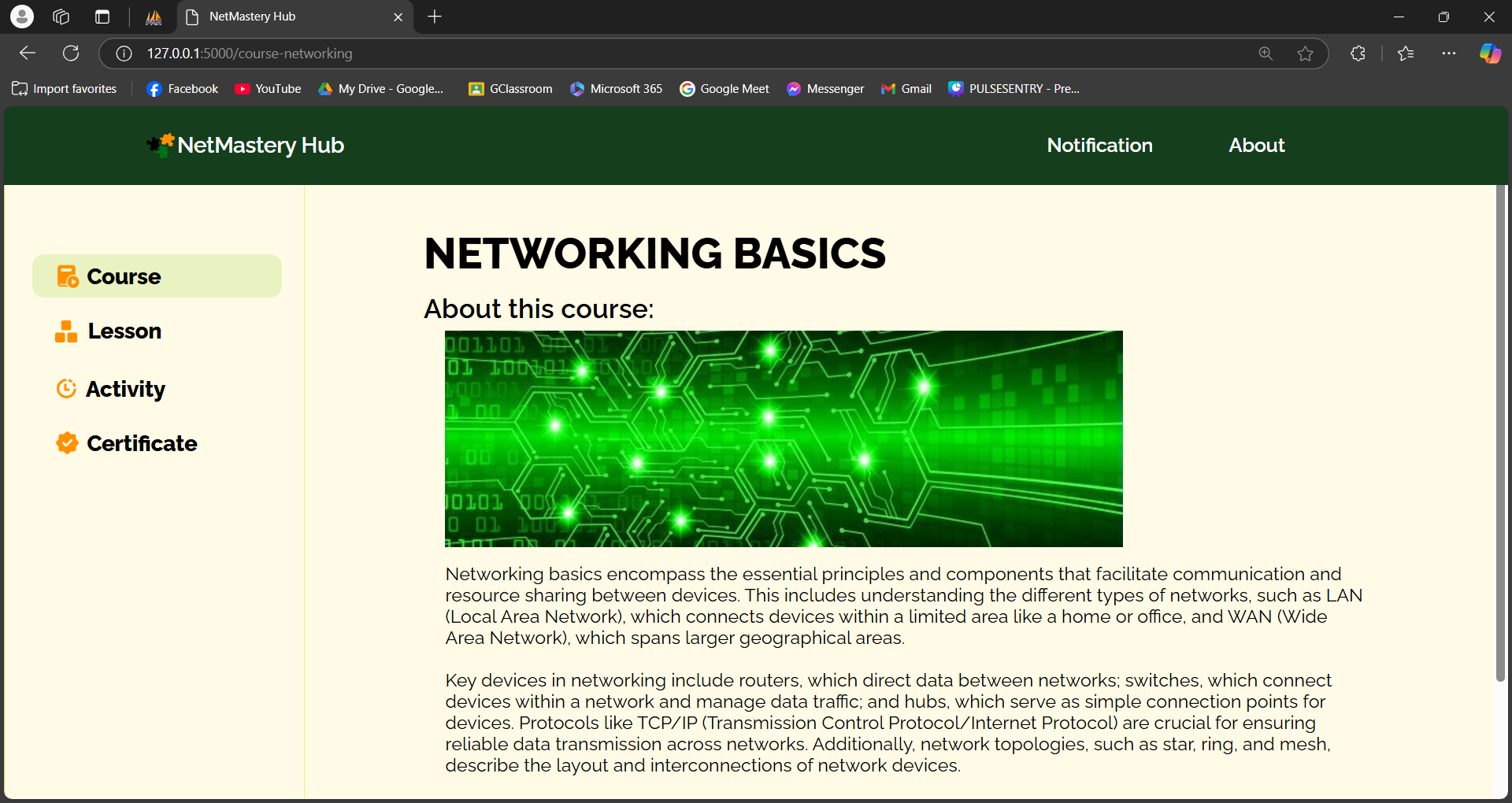 NetMasteryHub screenshot 3
