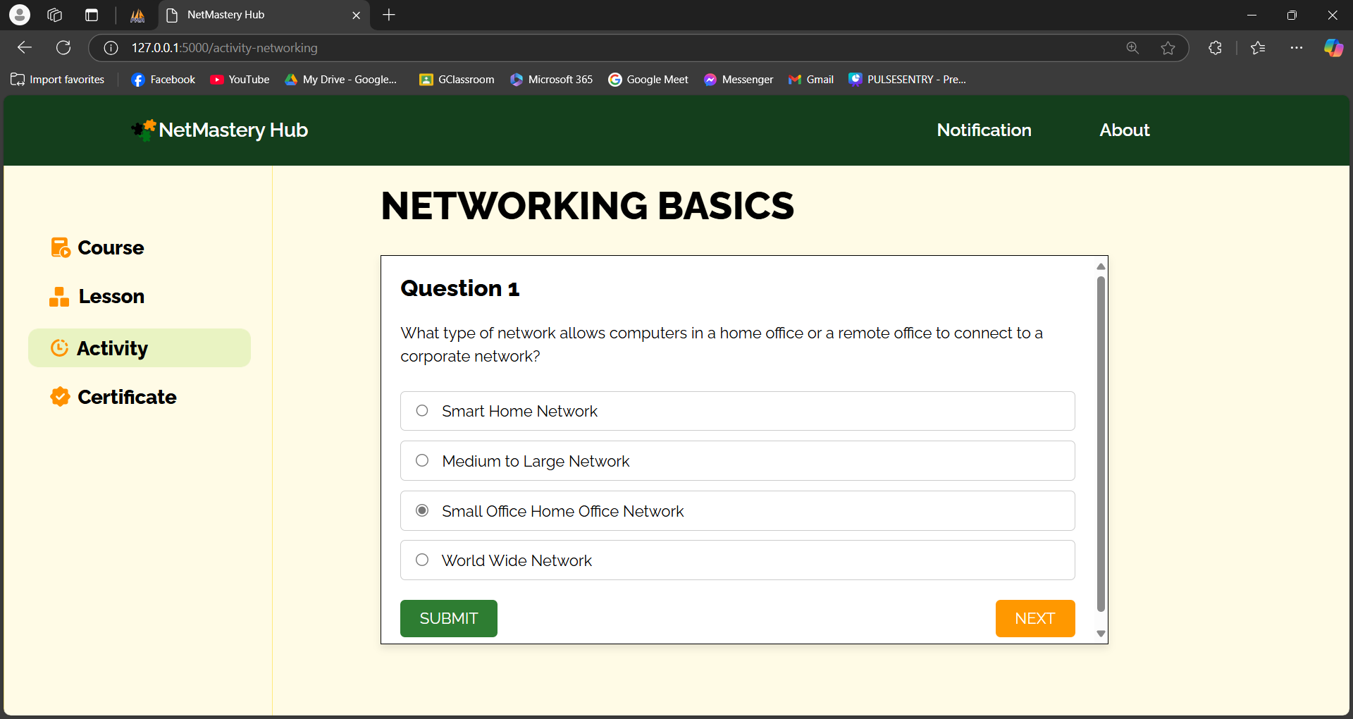 NetMasteryHub screenshot 5
